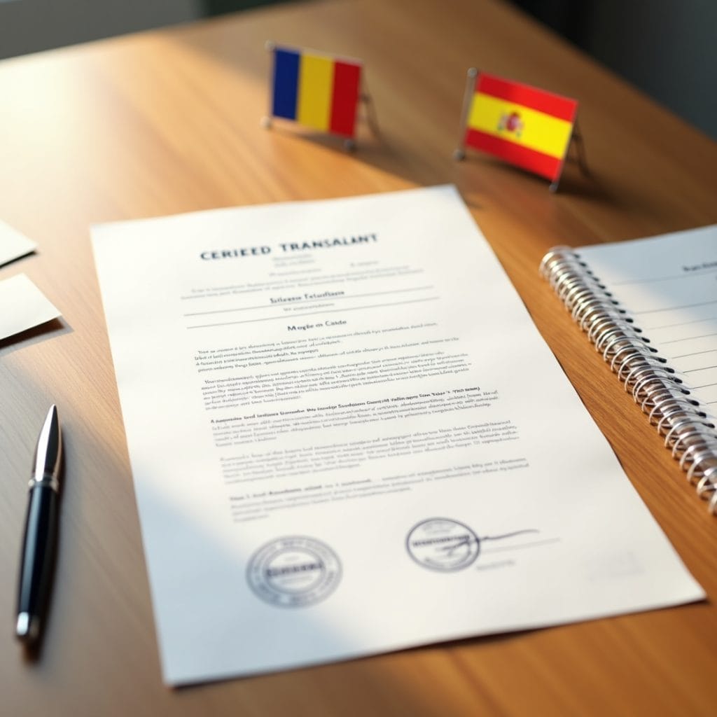 traducción jurada del rumano en Barcelona
