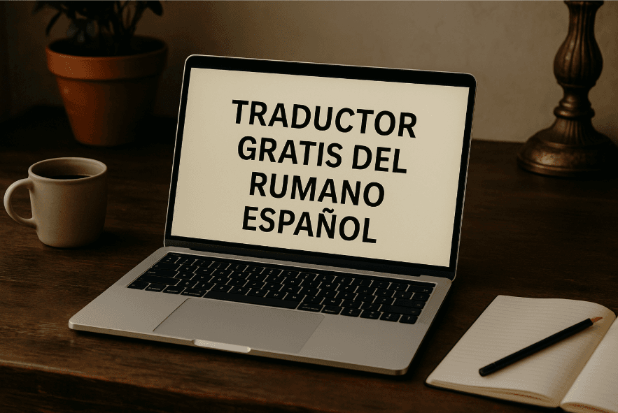 Hipoteca para Rumanos en España: Requisitos y Traducción Jurada del Rumano al Español 6 Traductor gratis del rumano español en portátil moderno sobre escritorio profesional