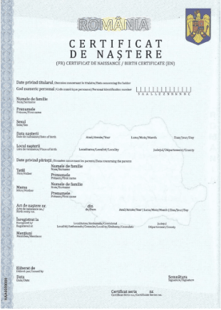 Certificados rumanos: traducción jurada oficial al español